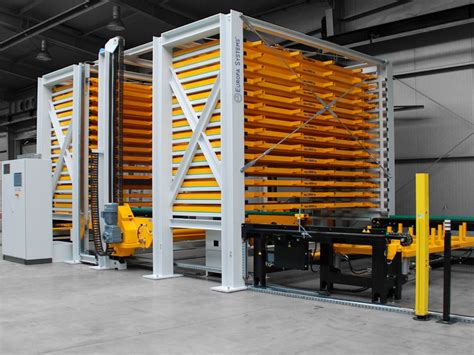 sheet metal storage tower|automated sheet metal storage systems.